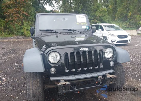 2015 Jeep Wrangler Unlimited Sport из США, поврежденный, VIN 1C4HJWDGXFL740365